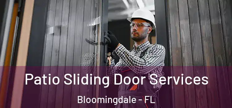 Patio Sliding Door Services Bloomingdale - FL